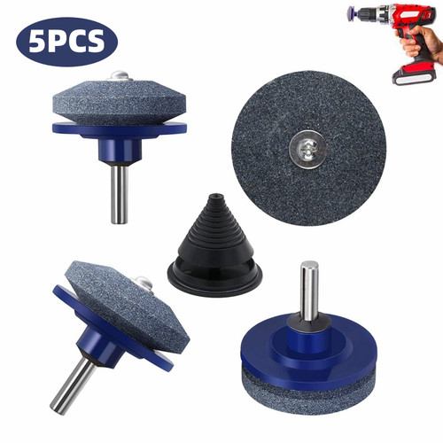 5pcs grinder stone - 5pcs, drill