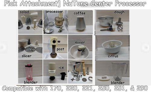 Pick attachment nutone center - pick,