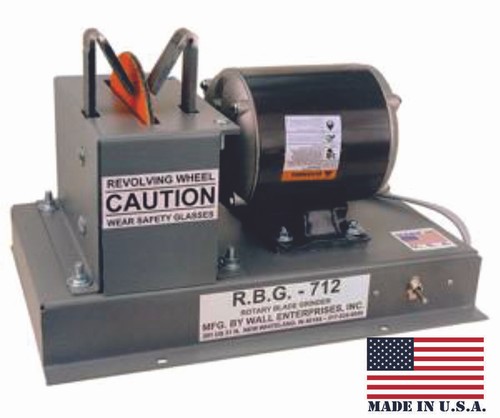 Mower blade bench grinder - blade,